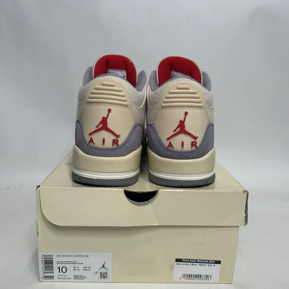 Nike Shoes Air Jordan 3 Retro SE “Muslin” 2024 - Picture 5 of 9